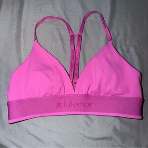 Lululemon Athletica Sonic Pink Sports Bra